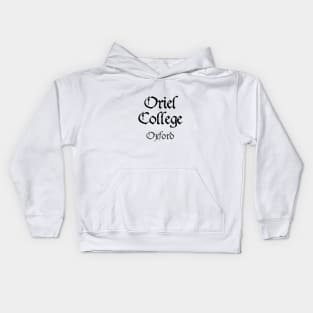 Oxford Oriel College Medieval University Kids Hoodie